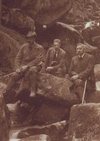 Giszowiec, Pośrodku Emil, po prawej Georg