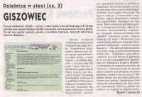 Artykuł dot. naszej strony.