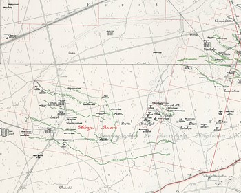 Mapa pól górniczych z 1902 r.