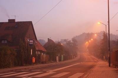 Giszowiec, Jesienny smog