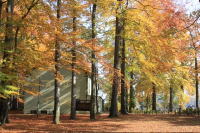 Giszowiec, Park otaczający kościół p.w. św. Stanisława Kostki.