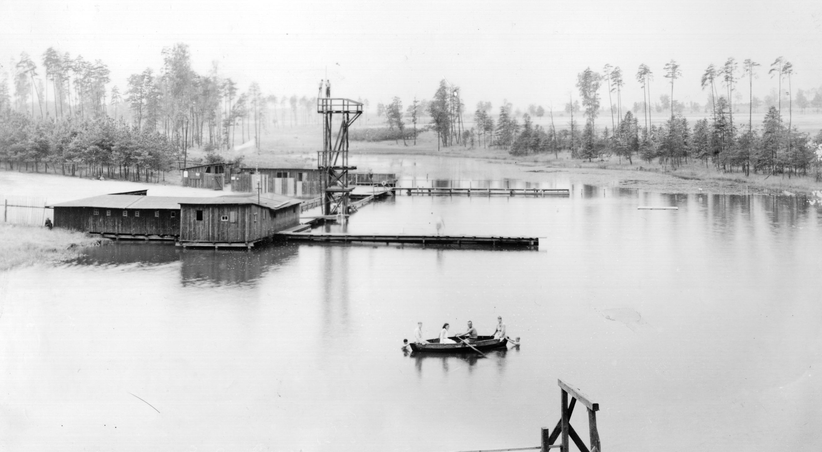 Staw Małgorzaty w Giszowcu, 1930r.