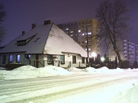 ul. Gościnna – nocą